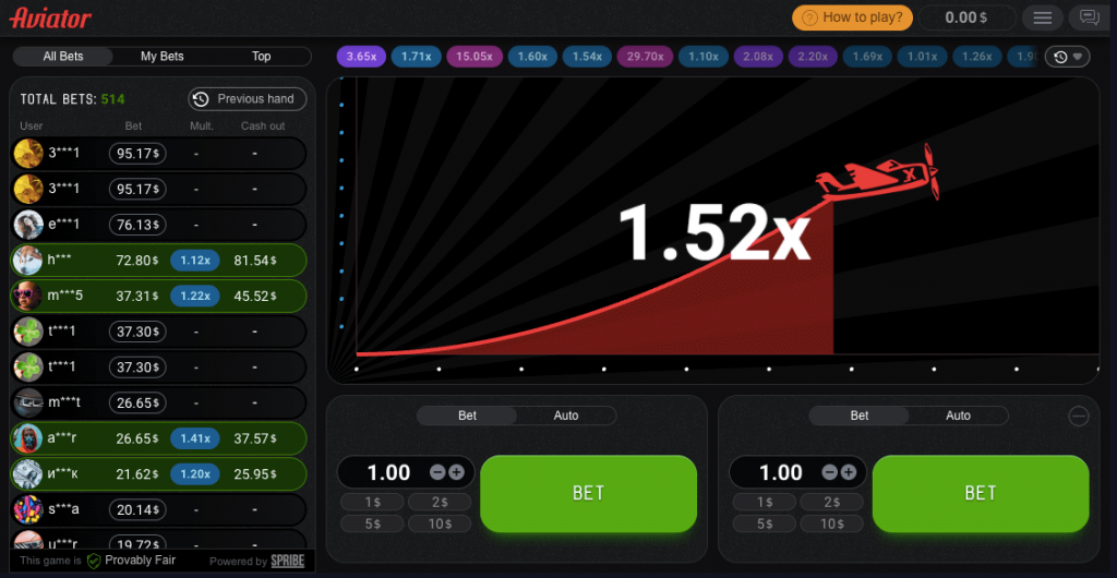Metaspins Provably Fair Games Aviator